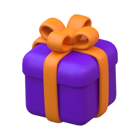 Geschenkbox  3D Icon