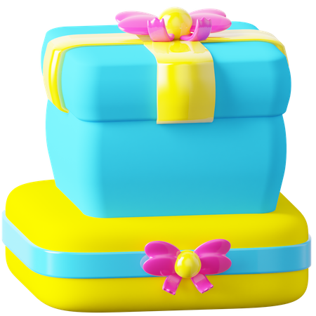 Geschenkbox  3D Icon