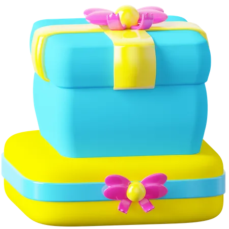 Geschenkbox  3D Icon