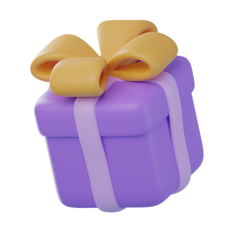 Geschenkbox  3D Icon