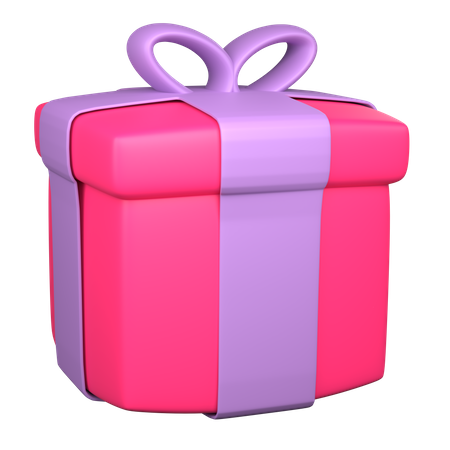 Geschenkbox  3D Icon