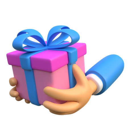 Geschenkbox  3D Icon