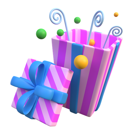 Geschenkbox  3D Icon