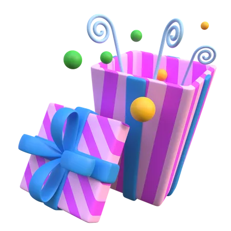 Geschenkbox  3D Icon