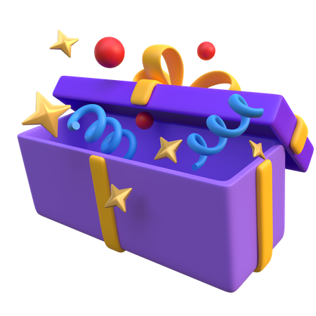 Geschenkbox  3D Icon