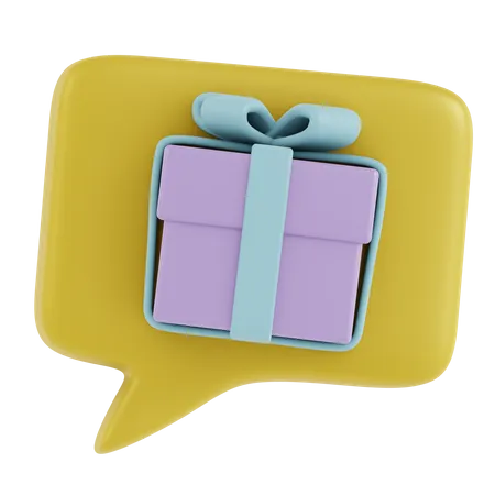 Geschenkbox  3D Icon