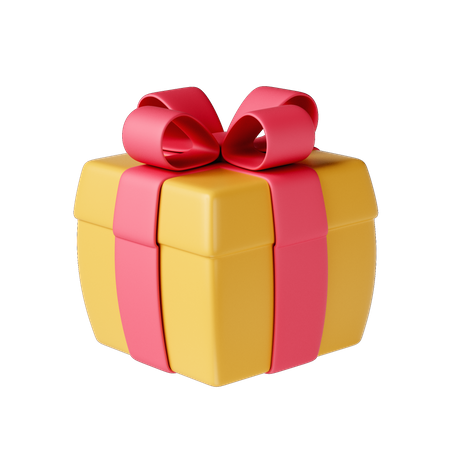 Geschenkbox  3D Icon