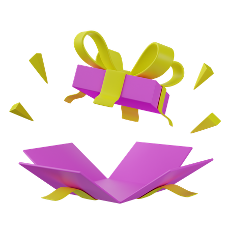 Geschenkbox  3D Icon