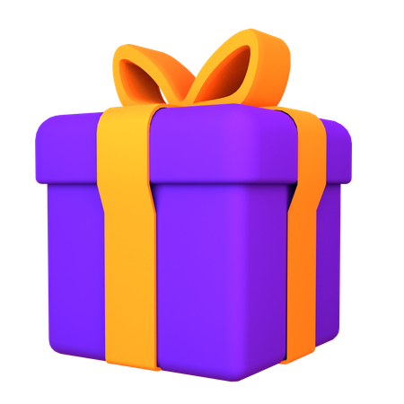 Geschenkbox  3D Icon