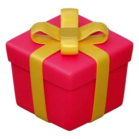 Geschenkbox  3D Icon