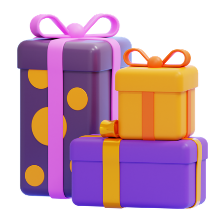 Geschenkbox  3D Icon