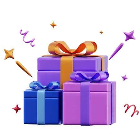 Geschenkbox  3D Icon