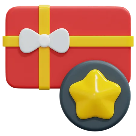 Geschenkkarte  3D Icon