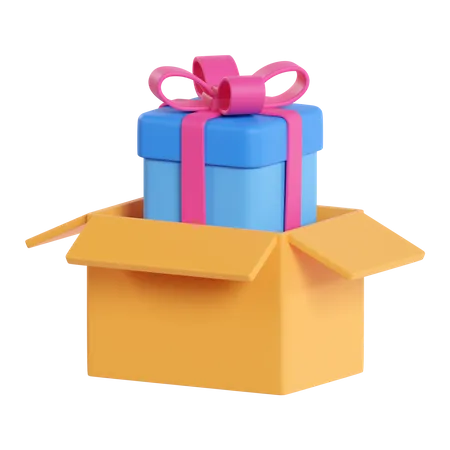 Geschenkpaket  3D Icon