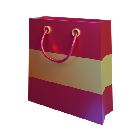 Geschenktasche  3D Illustration