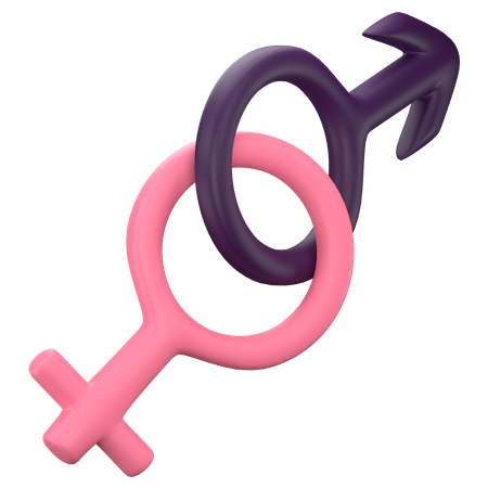 Geschlecht  3D Icon