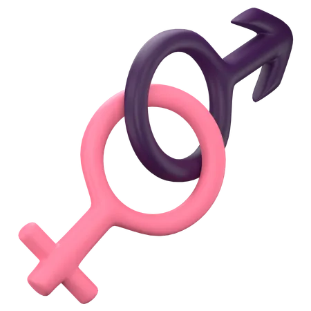 Geschlecht  3D Icon