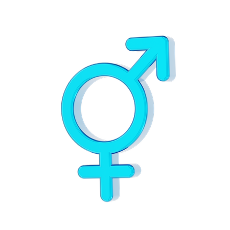 Geschlechtssymbol  3D Icon