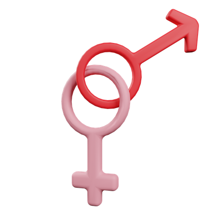 Geschlechtszeichen  3D Icon