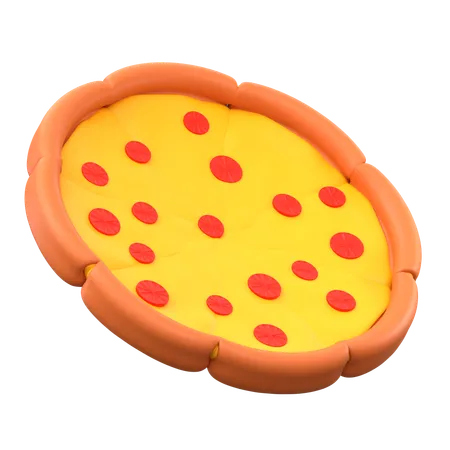 Geschnittene Pizza  3D Icon