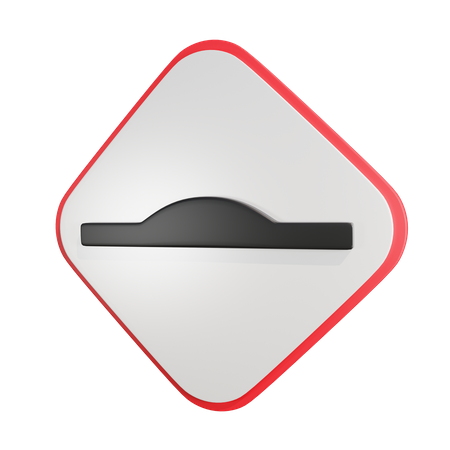 Geschwindigkeitsbegrenzer  3D Icon