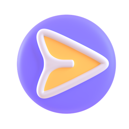 Gesendet  3D Icon