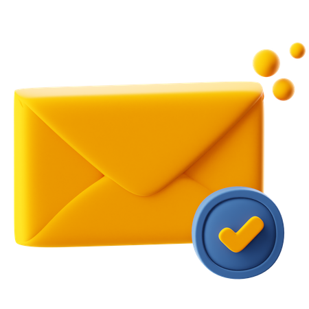 E-Mail gesendet  3D Icon