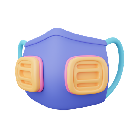 Schutzmaske  3D Icon