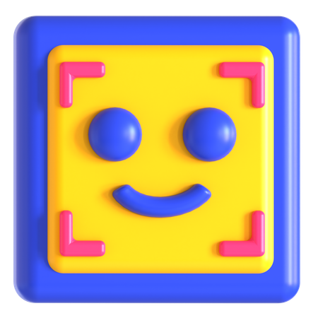 Gesichtsscan  3D Icon