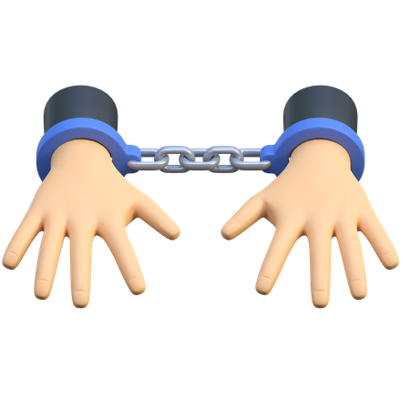 Gesperrte Hand  3D Icon