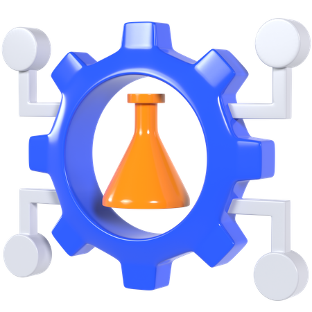 Gestao cientifica  3D Icon