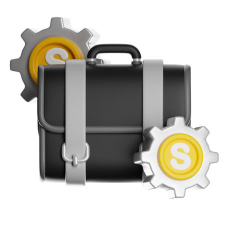 Gestão de negócios  3D Icon