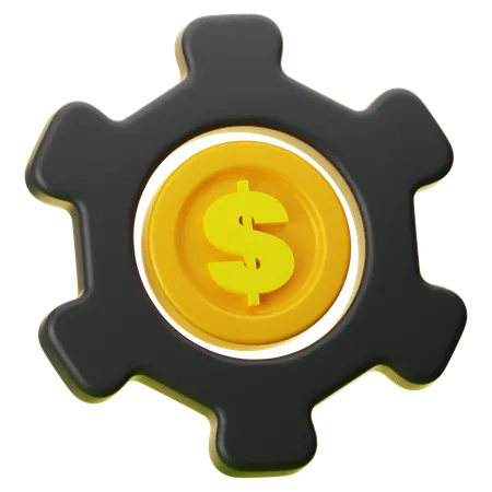 Gestão financeira  3D Icon