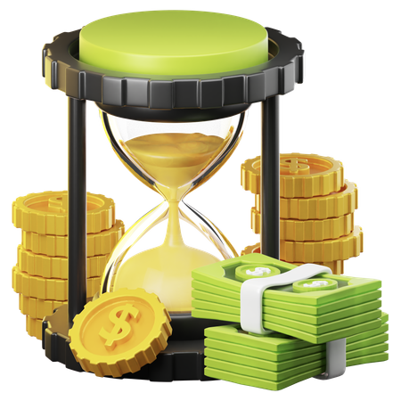 Gestão Financeira  3D Icon