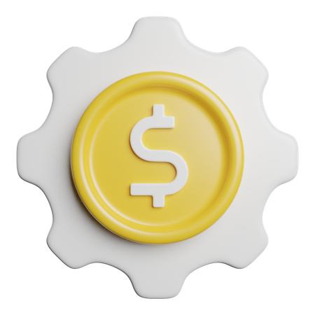 Gerenciamento de dinheiro  3D Icon