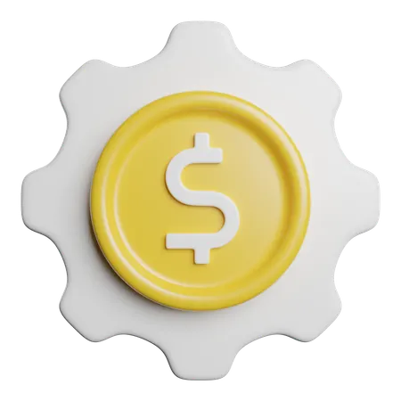 Gerenciamento de dinheiro  3D Icon