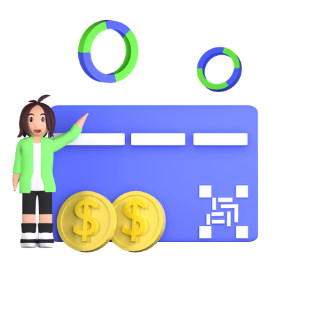 Gestão Financeira  3D Icon