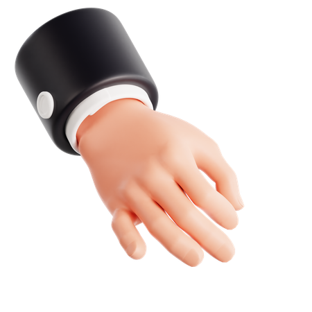 Geste de la main qui tourne les doigts  3D Icon