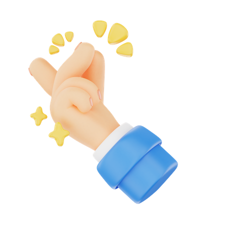 Geste de la main  3D Icon