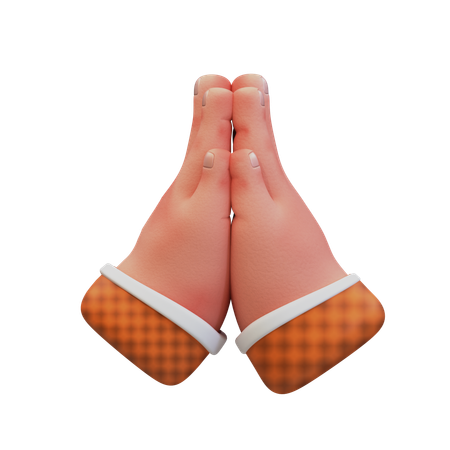 Geste de la main high-five  3D Icon