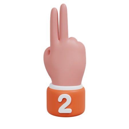 Gestennummern 2  3D Icon