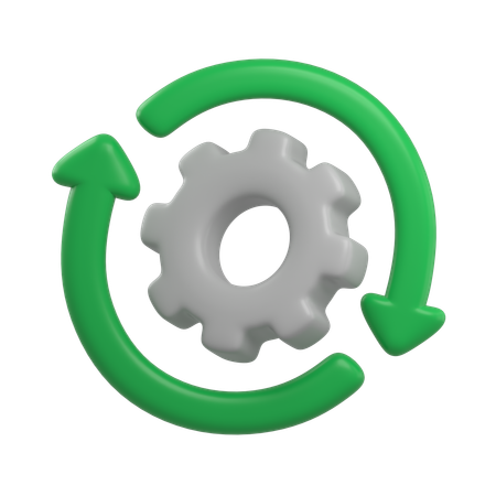 Gestión  3D Icon