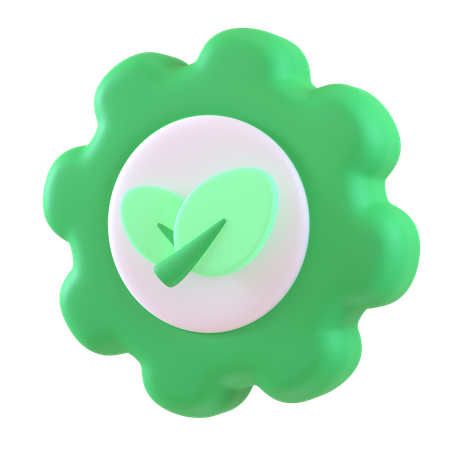 Gestión ambiental  3D Icon