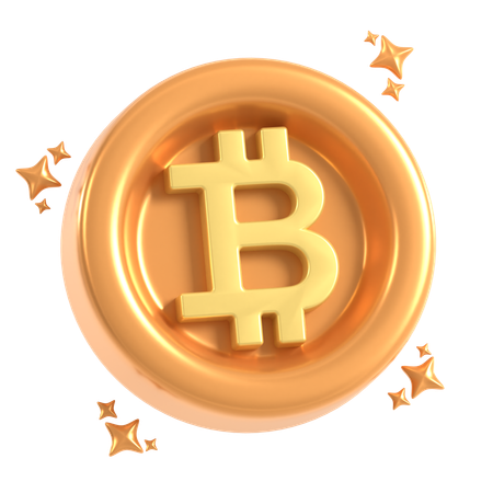 Gestion des bitcoins  3D Icon