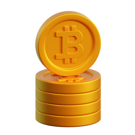 Gestion des bitcoins  3D Icon