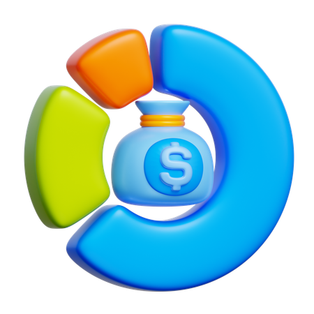 La gestion d'actifs  3D Icon