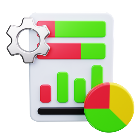 Gestion d'entreprise  3D Icon