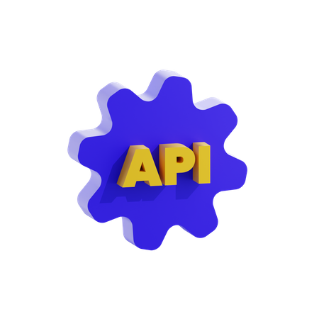 Gestión de API  3D Icon