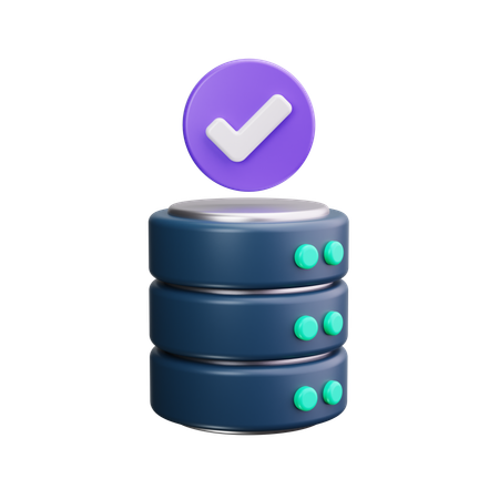 Gestion de base de données  3D Icon