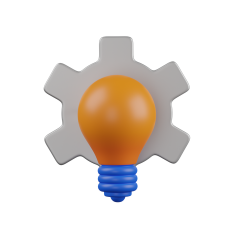 Gestión de ideas  3D Icon